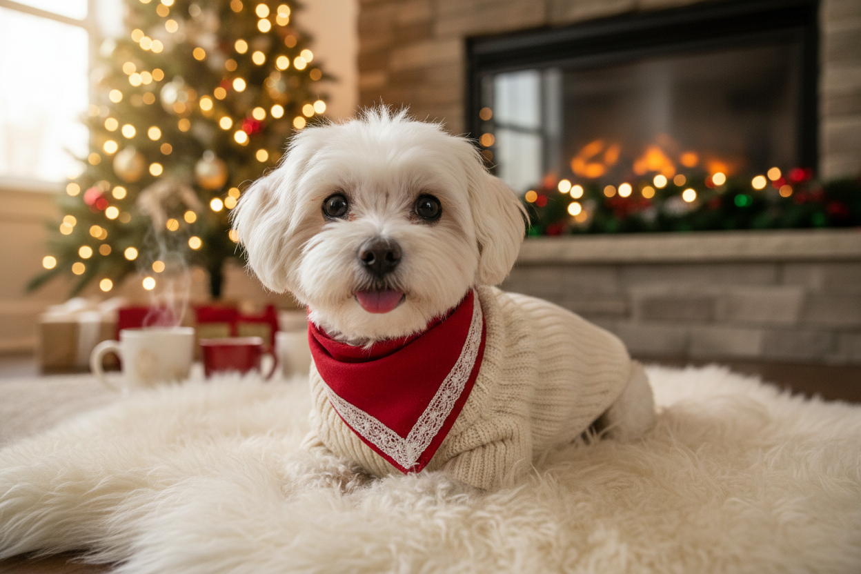 Lace Pet Fashion: Blending Romance with December’s Festive Warmth - Pawlor