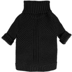 Thermal Knitted Dog Sweater - Turtleneck Winter Coat-Medium Size - Pawlor