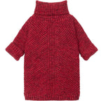Thermal Knitted Dog Sweater - Turtleneck Winter Coat-Medium Size - Pawlor