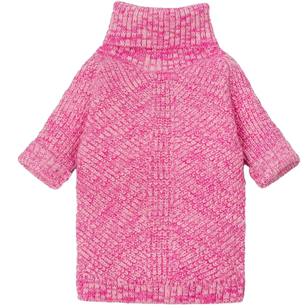 Thermal Knitted Dog Sweater - Turtleneck Winter Coat-Medium Size - Pawlor