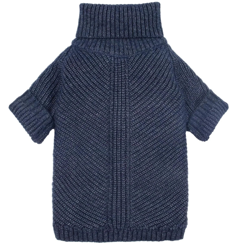 Thermal Knitted Dog Sweater - Turtleneck Winter Coat-Medium Size - Pawlor