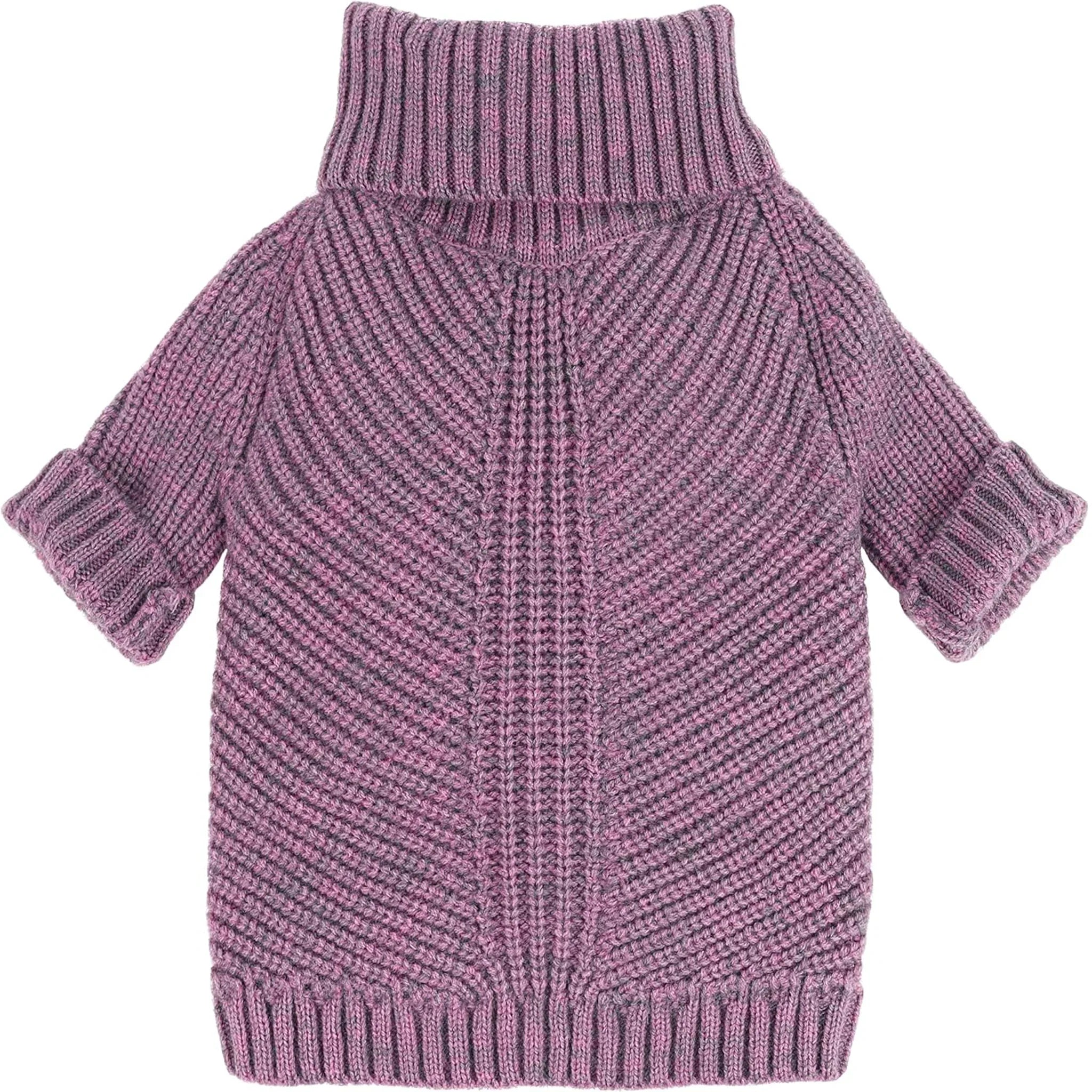 Thermal Knitted Dog Sweater - Turtleneck Winter Coat-Medium Size - Pawlor