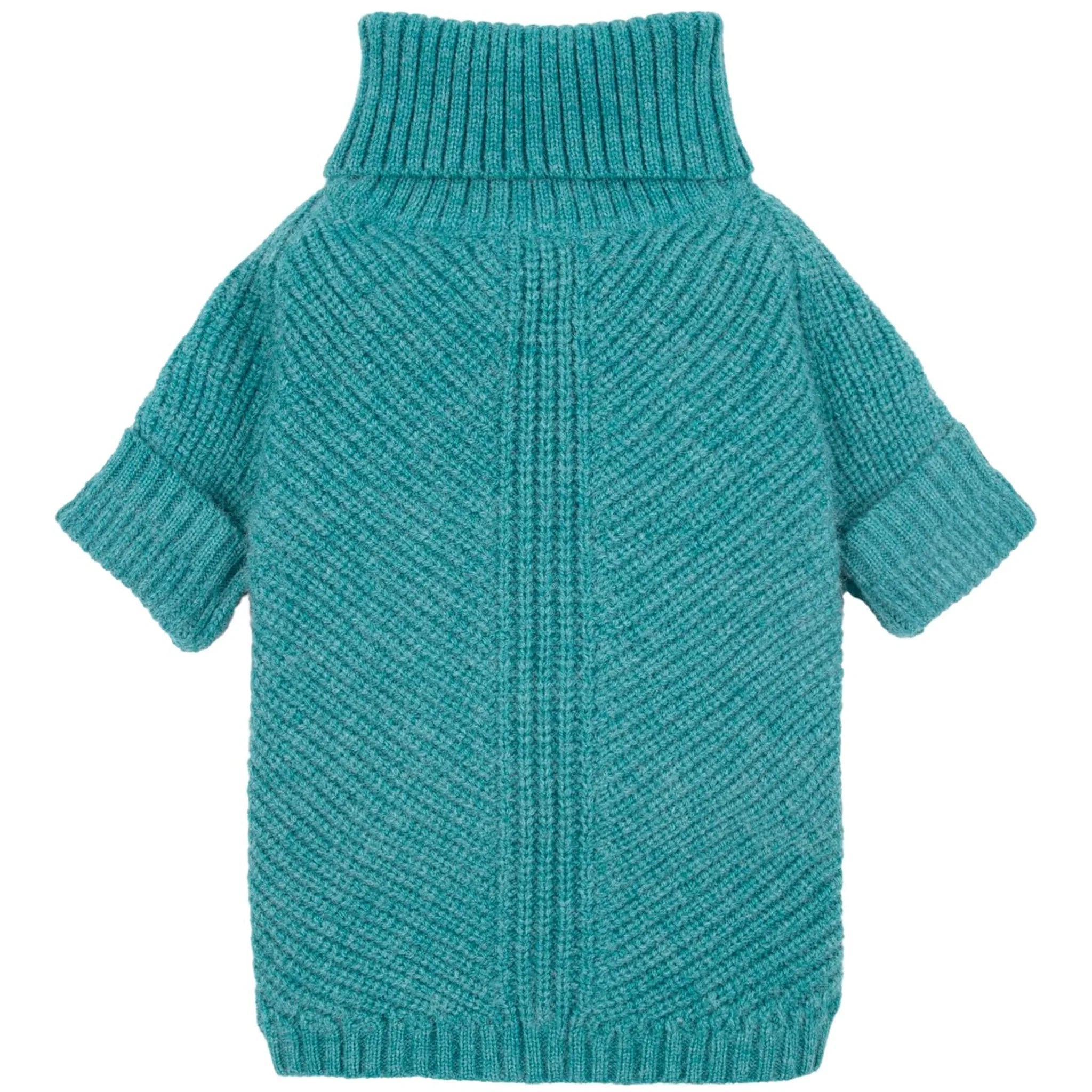 Thermal Knitted Dog Sweater - Turtleneck Winter Coat-Medium Size - Pawlor