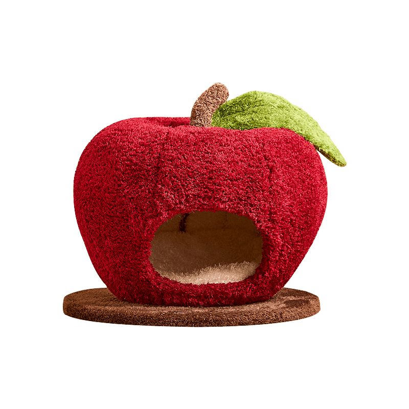 Cat Bed - Merry Christmas Apple Cat Bed - Pawlor