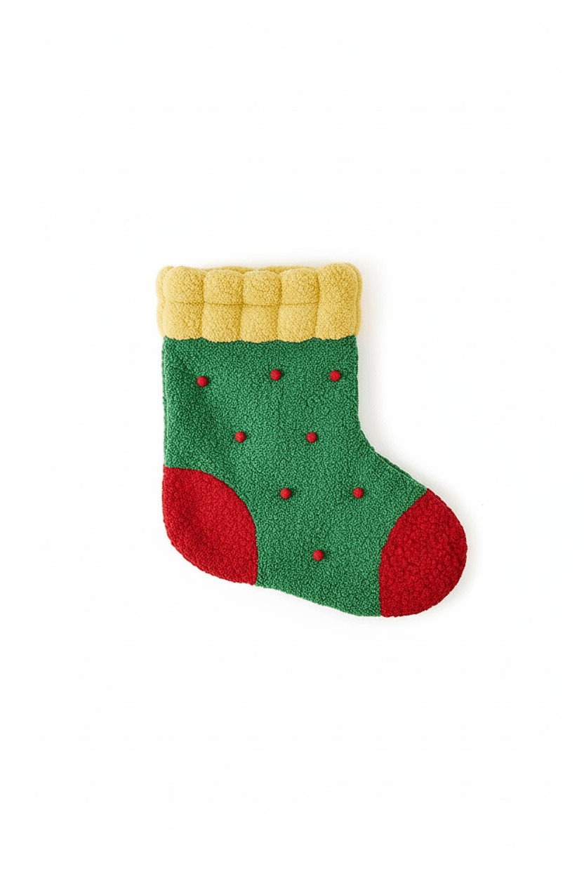 Cat Bed - Merry Christmas Stocking Cat Bed - Pawlor