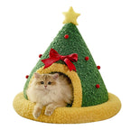 Cat Bed - Merry Christmas Triangle Bed - Pawlor