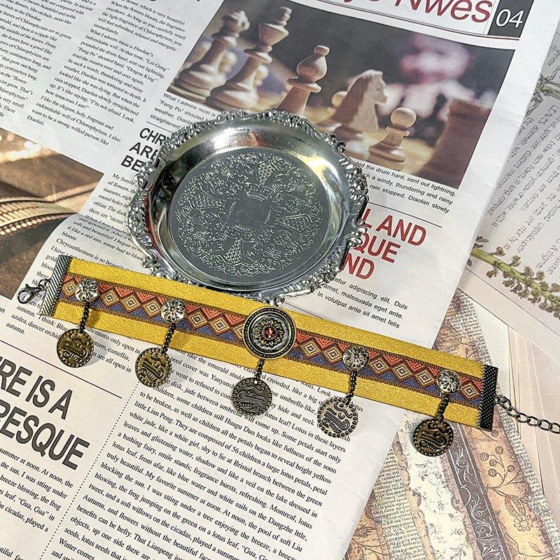 Pet Decorative Choker- Hilltop Ancient Capital - Pawlor