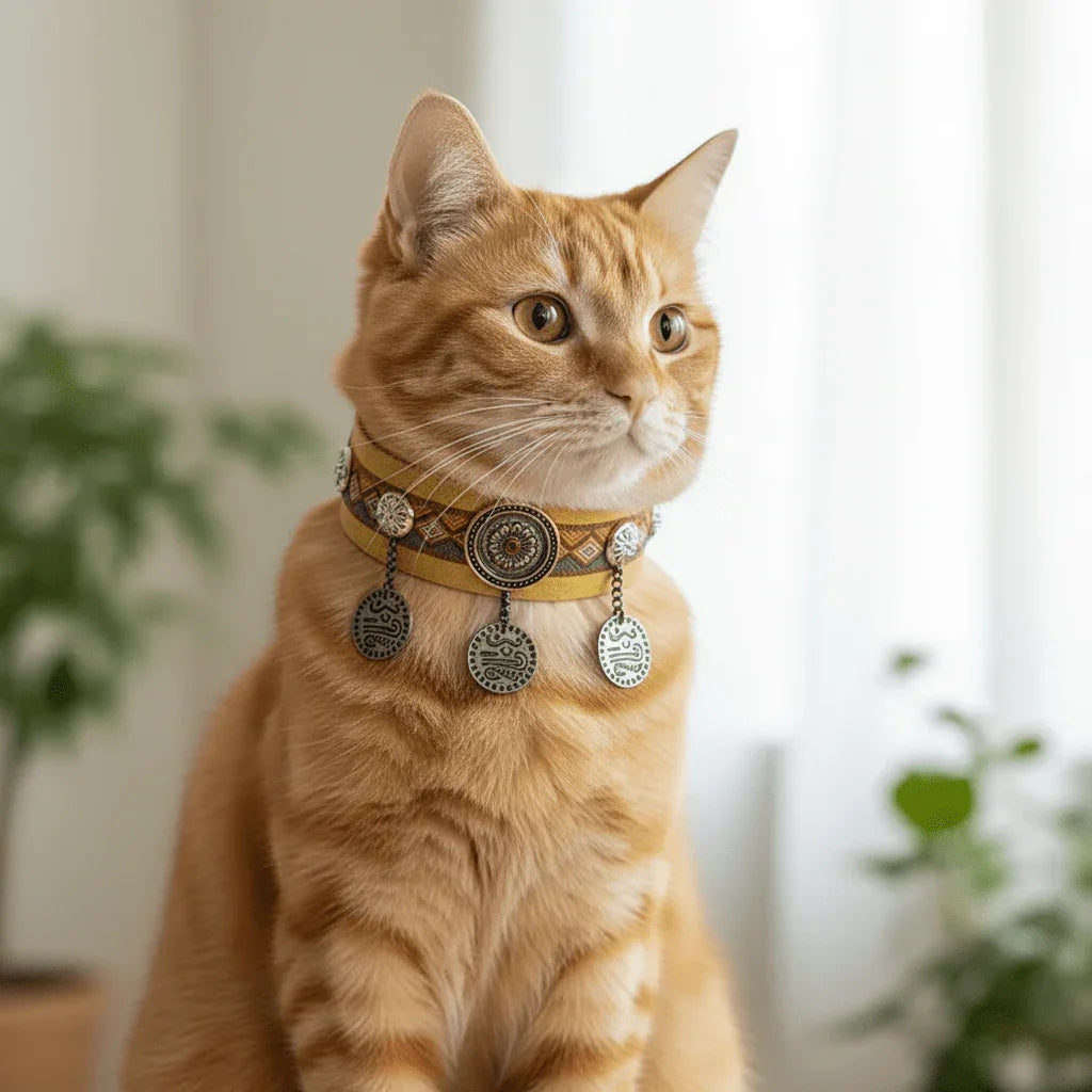 Pet Decorative Choker- Hilltop Ancient Capital - Pawlor