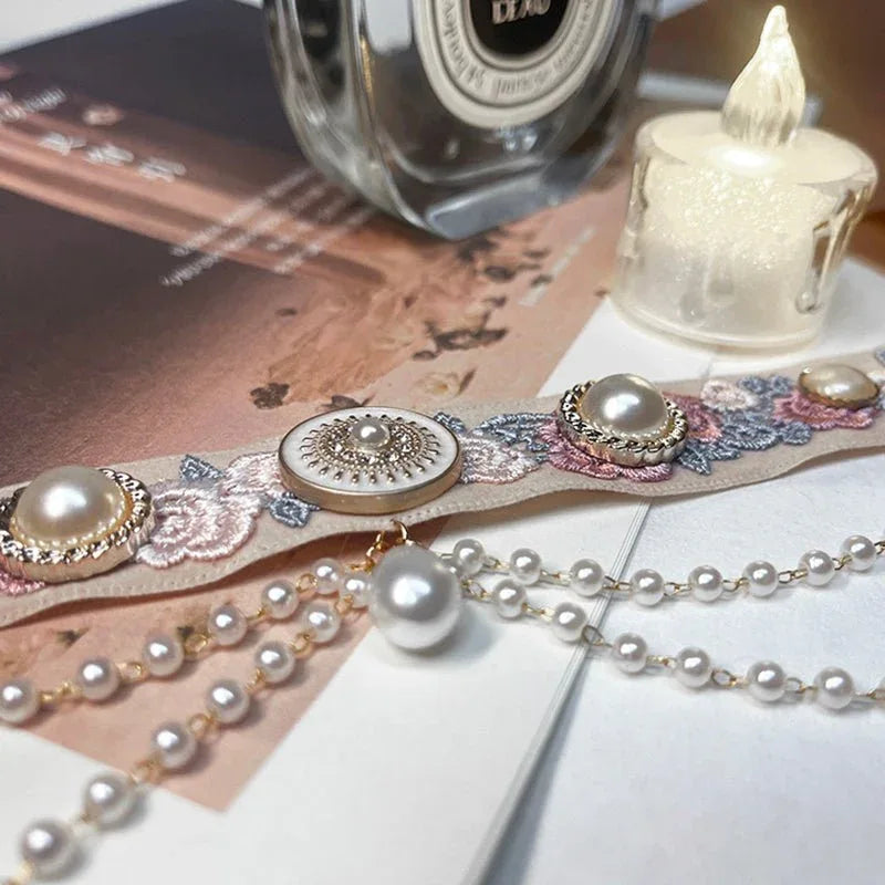 Pet Decorative Choker- Lotte Cocoa - Pawlor