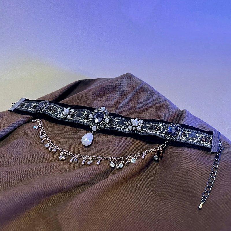 Pet Decorative Choker- Twilight Stars - Pawlor