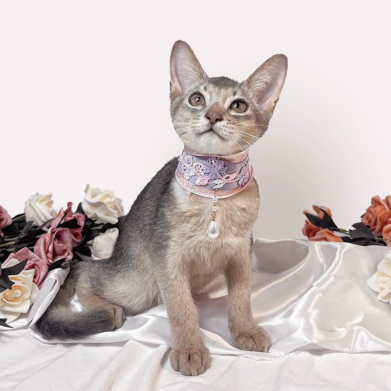 Pet Decorative Collar - Elegant Pastel Bowtie Decorative Collar - Pawlor