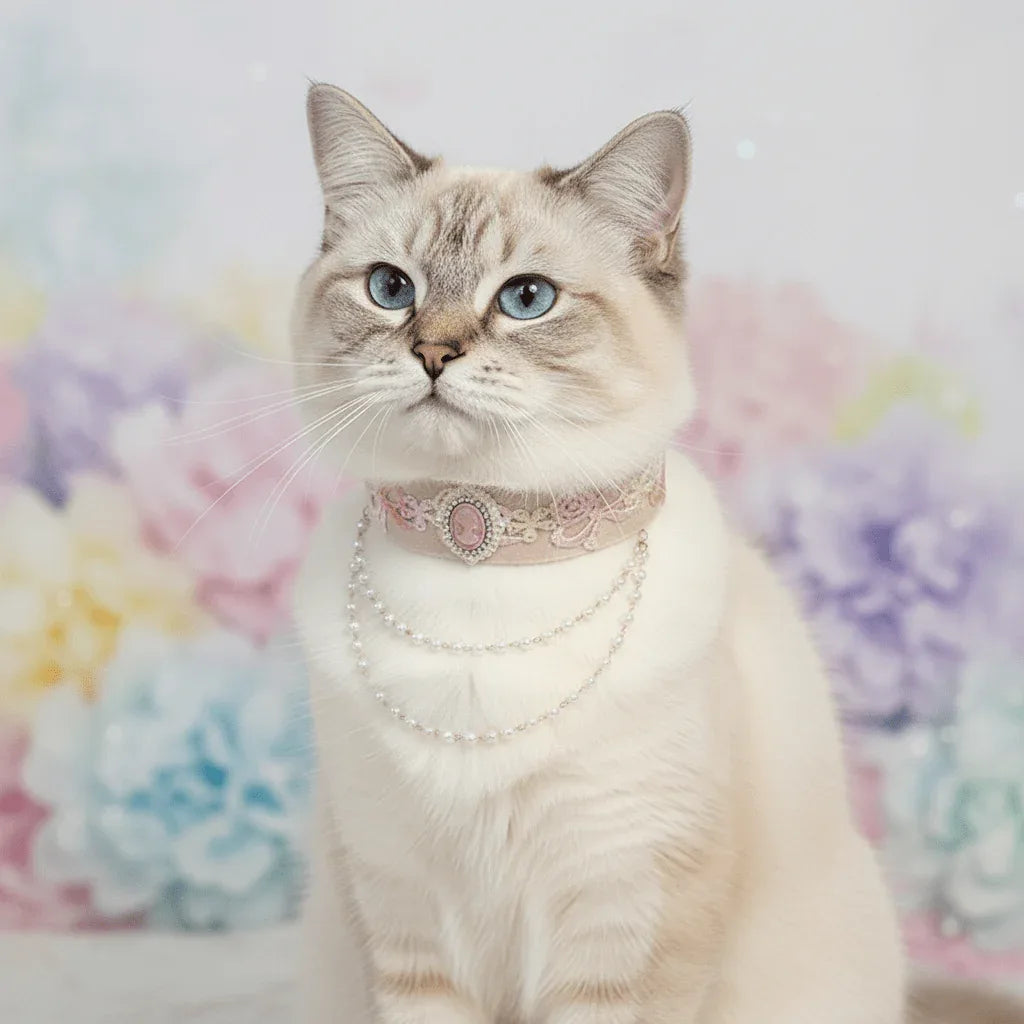 Pet Decorative Collar- Rose Journal - Pawlor