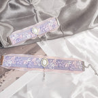 Pet Decorative Collar-Elegant Pastel Bowtie Decorative Collar